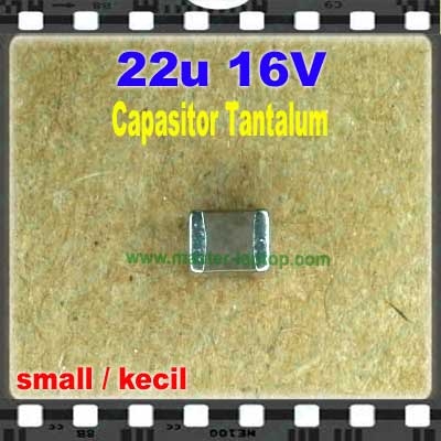 Cap tantalum 22u 16V small  large2