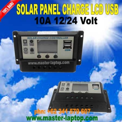 SOLAR PANEL CHARGE LCD USB  large2