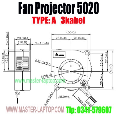 large2 Fan Projector 5020 A